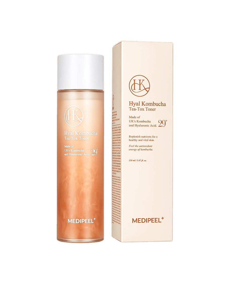 Тонер з комбучею Medi Peel Hyal Kombucha Tea-Tox Toner