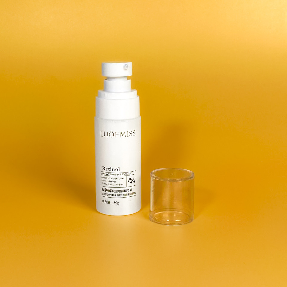 Кремовая сыворотка вокруг глаз с ретинолом от морщин Luofmiss Retinol Anti-Wrinkle Eye Essence