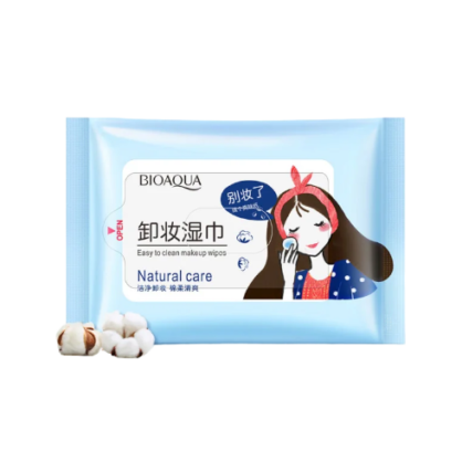 Вологі серветки для зняття макіяжу Bioaqua Makeup Removing Wipes
