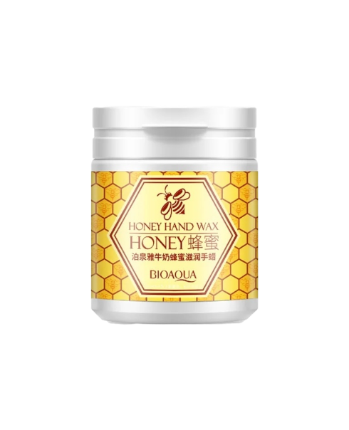 Восковая маска для рук Bioaqua Honey Hand Wax