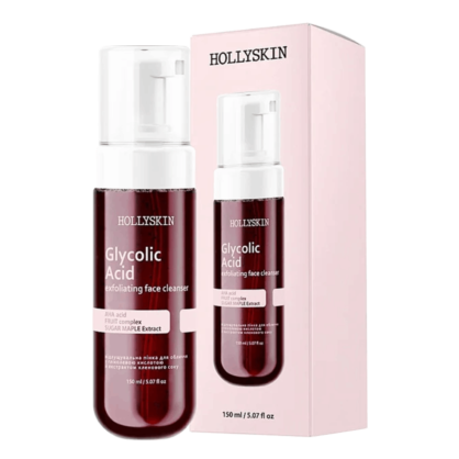 Відлущувальна пінка з гліколевою кислотою HOLLYSKIN Glycolic Acid Exfoliating Face Cleanser