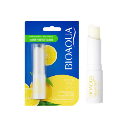 Бальзам для губ з лимоном Bioaqua Lemon Double Care Lip Balm