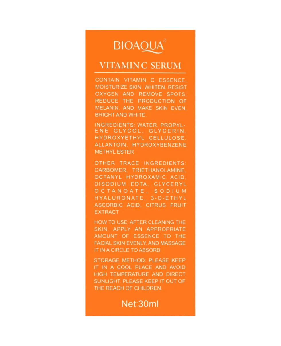 Сыворотка с витамином C Bioaqua Vitamin C Serum