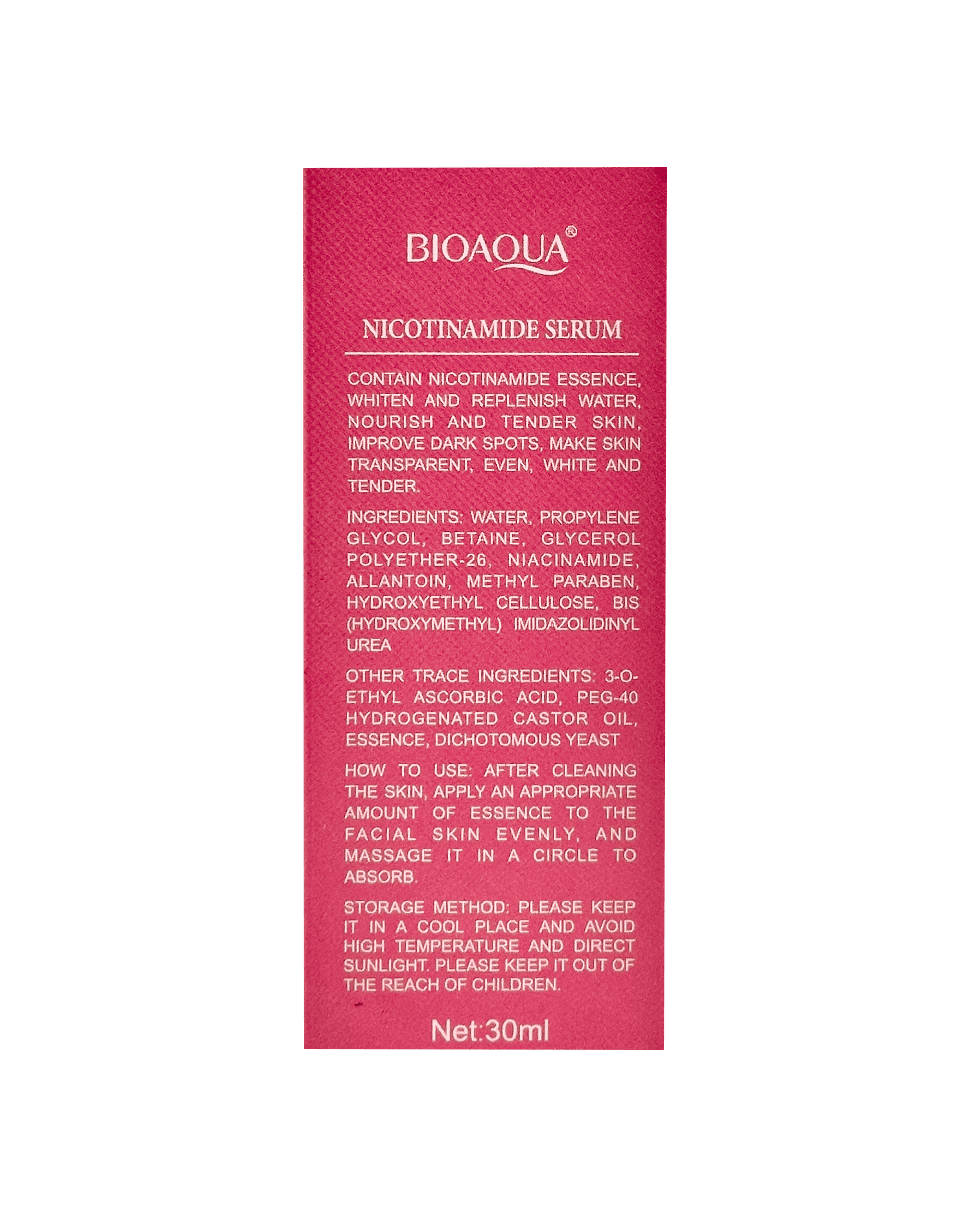 Сироватка з ніацинамідом Bioaqua Nicotinamide Serum