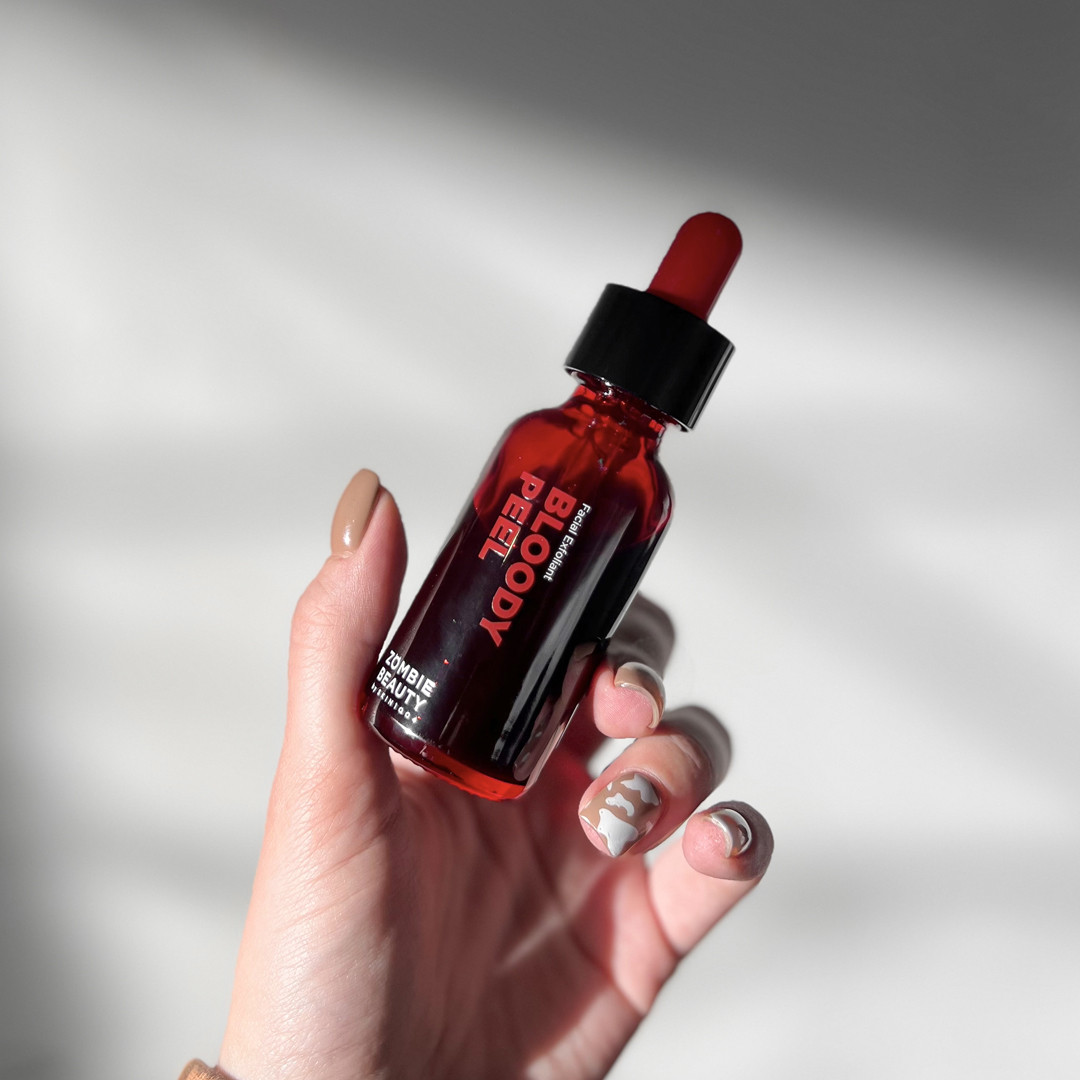 Кровавый пилинг с AHA кислотами Zombie Beauty Bloody Peel