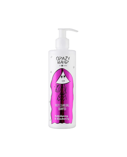 Шампунь для глубокого очищения с малиной и черникой HISKIN Crazy Hair Scalp Balance Raspberry And Blueberry