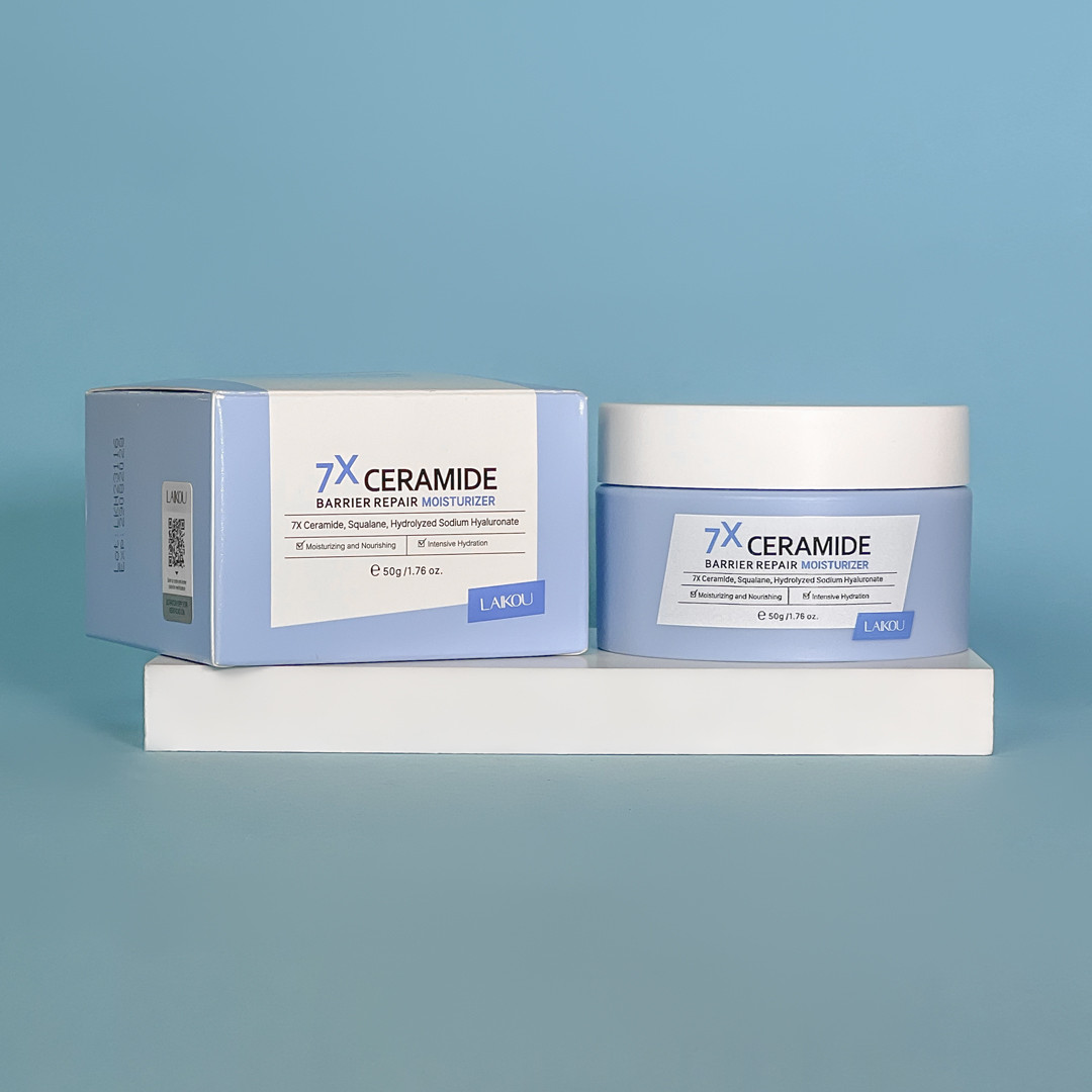 Крем для відновлення шкірного бар’єру з керамідами LAIKOU 7x Ceramide Barrier Repair Moisturizer