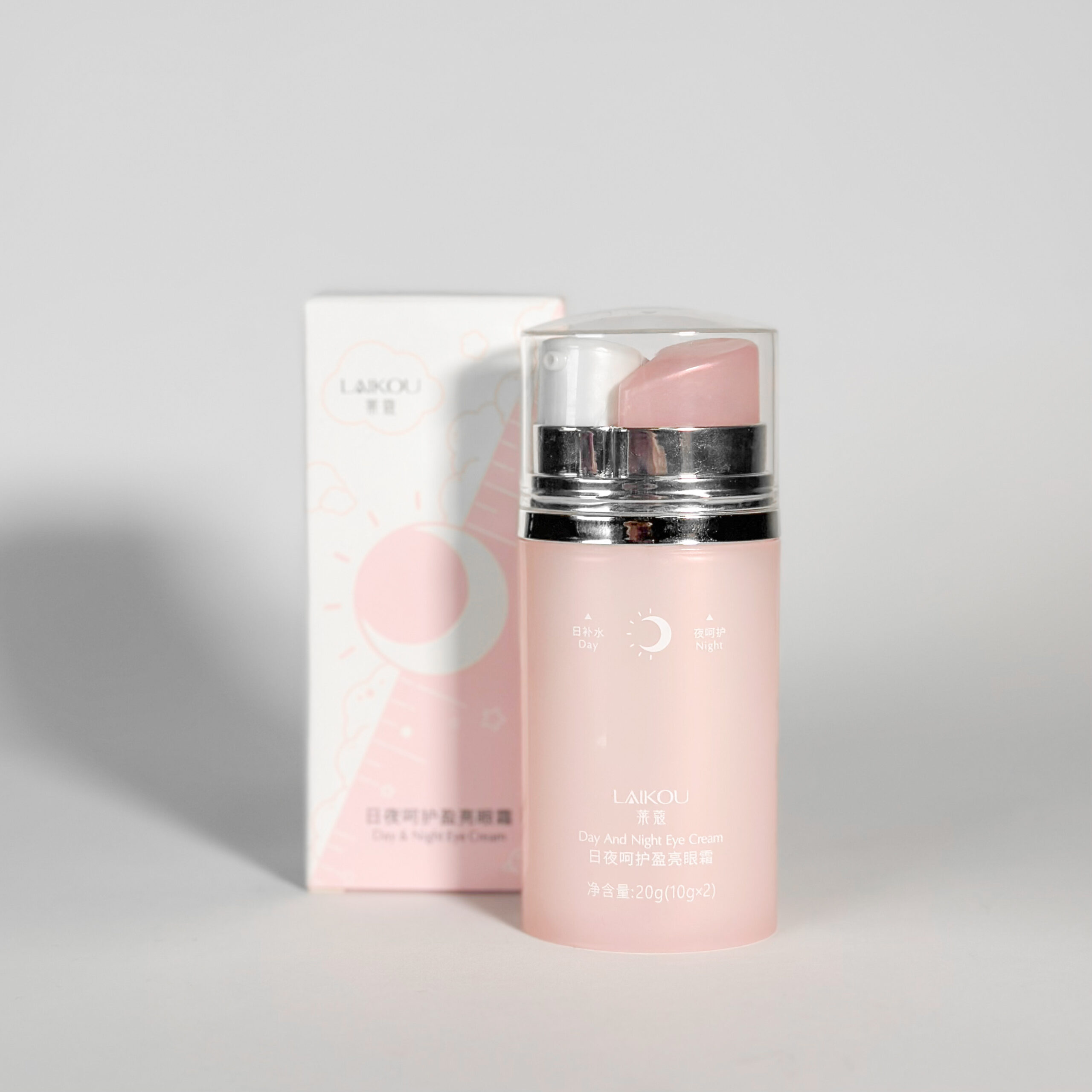 Крем навколо очей денний + нічний LAIKOU Day & Night Eye Cream