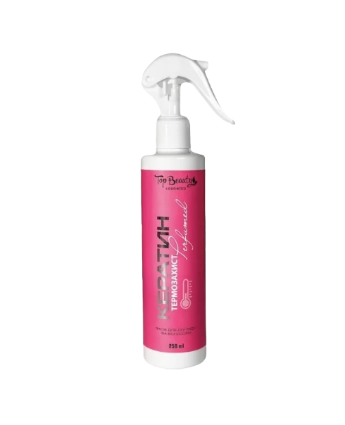 Спрей-термозахист для волосся з кератином парфумований Top Beauty Keratin Perfumed