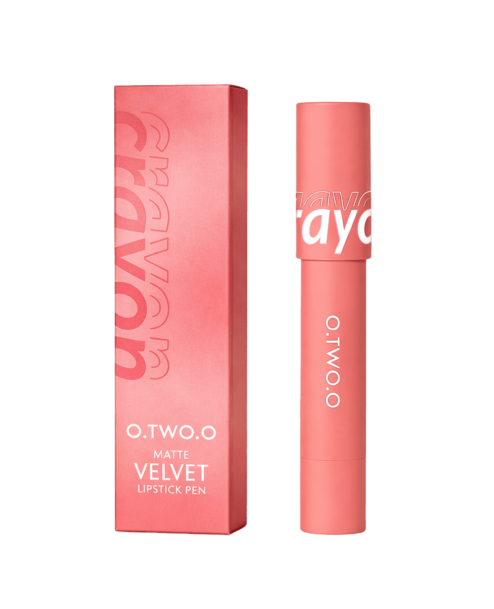 Помада-олівець O.TWO.O Crayon Matte Velvet Lipstick Pen