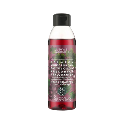 Шампунь для кудрявых волос с ароматом винограда Barwa Cosmetics Grape Shampoo Curl Defining
