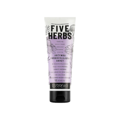 Кондиціонер для кучерявого волосся  Barwa Cosmetics Five Herbs Curl Enhacing Conditioner