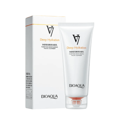 Зволожуюча пінка для вмивання Bioaqua Deep Hydration Facial Cleanser
