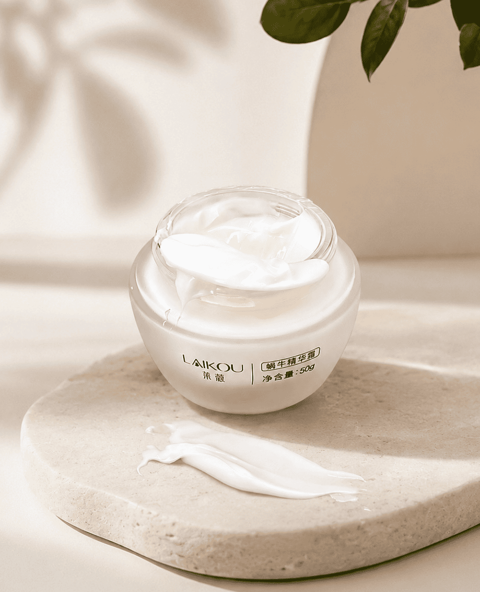 Крем для обличчя з муцином равлика Laikou Snail Essence Face Cream