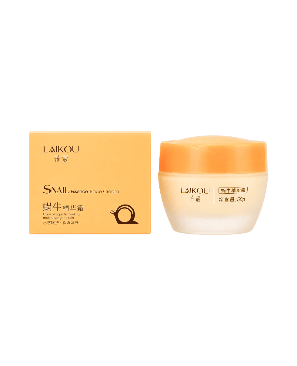 Крем для обличчя з муцином равлика Laikou Snail Essence Face Cream