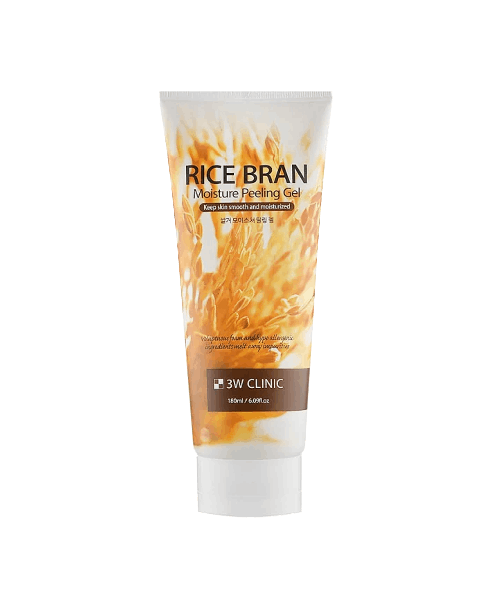 Пилинг-скатка с рисом 3W CLINIC Rice Bran Moisture Peeling Gel