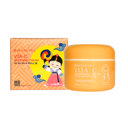Крем для лица с витамином C 3W Clinic Vita-C Whitening Cream