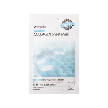 Тканинна маска з колагеном 3W Clinic Collagen Sheet Mask