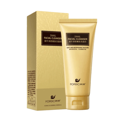 Пінка для вмивання з муцином равлика Rorec Snail Facial Cleanser