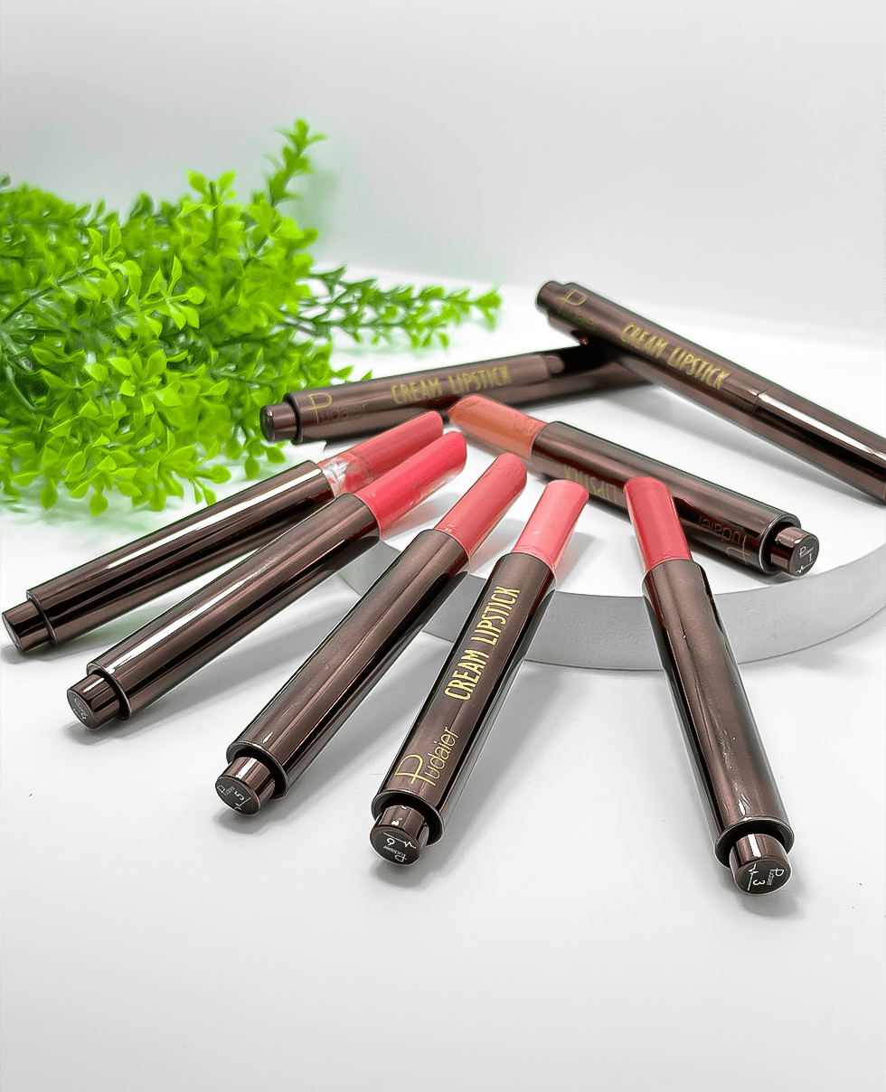 Кремовая помада-блеск для губ Pudaier Cream Lipstick