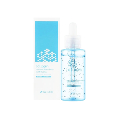 Нічна сироватка з колагеном 3W Clinic Collagen Natural Time Sleep Ampoule