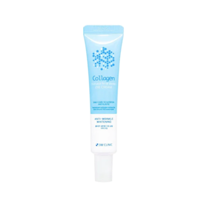 Ночной крем вокруг глаз с коллагеном 3W Clinic Collagen Natural Time Sleep Eye Cream