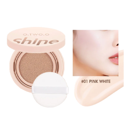 ВВ крем в кушоне O.TWO.O Vitality New Skin Cushion BB Cream - 01 pink white