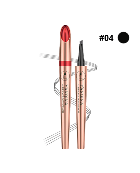 Маркер для брів YANQINA 4-Tip Eyebrow Pencil