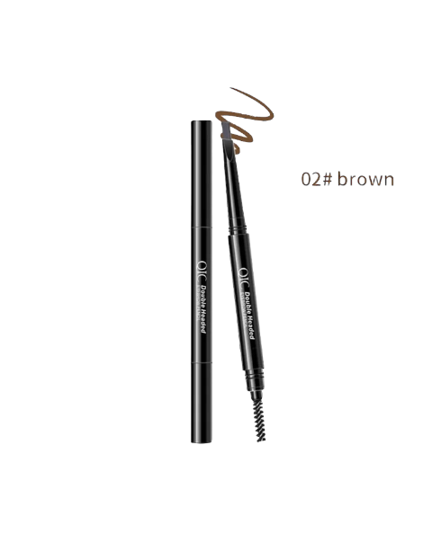 Автоматический карандаш для бровей QIC Dazzling Eyes Double Eyebrow Pencil