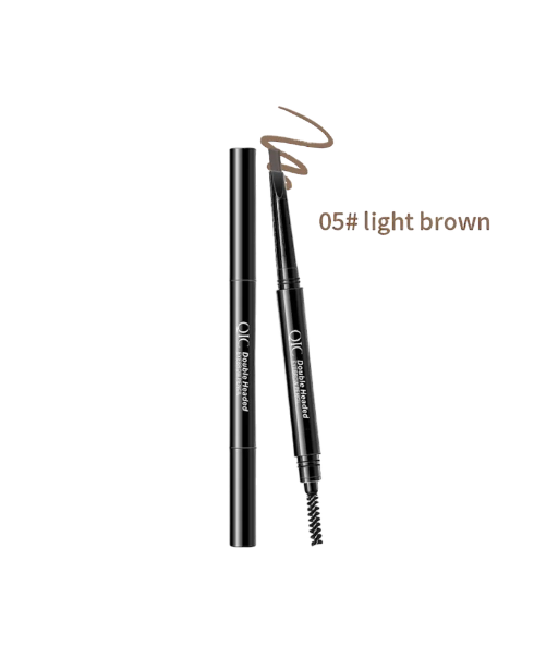 Автоматический карандаш для бровей QIC Dazzling Eyes Double Eyebrow Pencil
