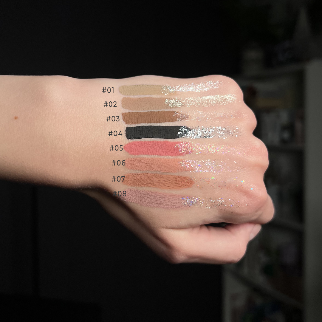 Рідкі тіні 2в1 Dragon Ranee Double Headed Liquid Eye Shadow