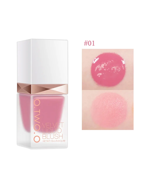 Рідкі рум’яна O.TWO.O Velvet Liquid Blush