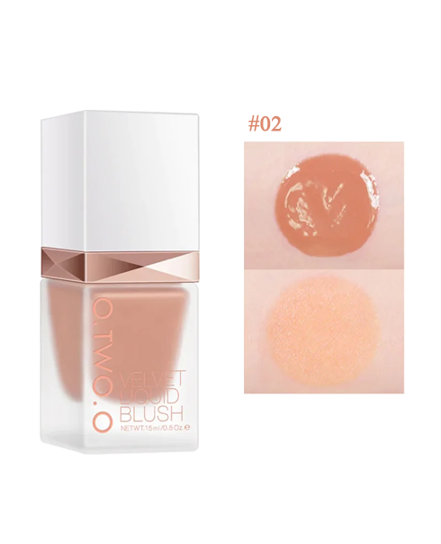 Рідкі рум’яна O.TWO.O Velvet Liquid Blush