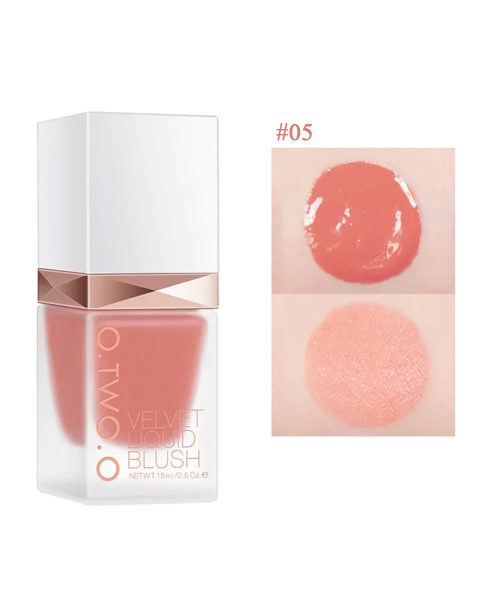 Рідкі рум’яна O.TWO.O Velvet Liquid Blush