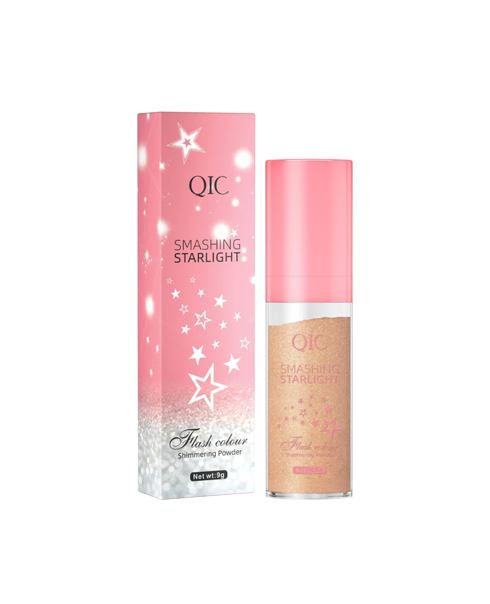 Шимер для обличчя та тіла QIC Smashing Starlight Shimmering Powder