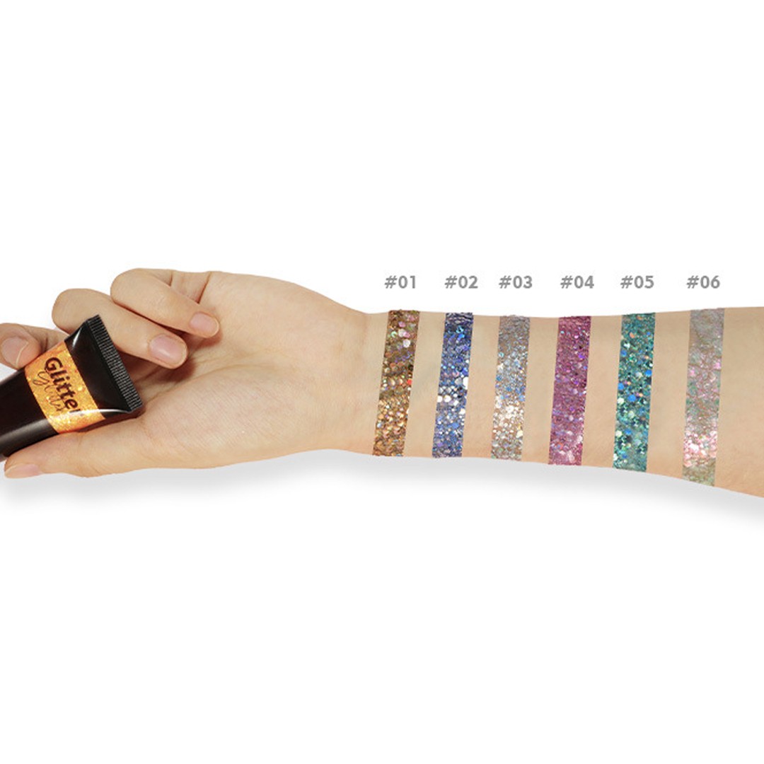 Глиттер для лица, тела и волос Pudaier Glitter