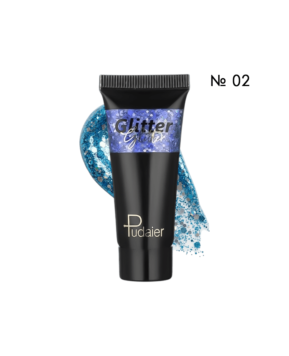 Глітер для обличчя, тіла та волосся Pudaier Glitter