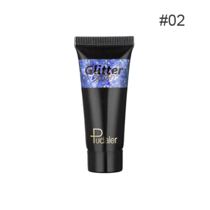 Глиттер для лица, тела и волос Pudaier Glitter - 2 электрик