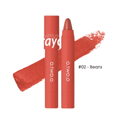 Помада-олівець O.TWO.O Crayon Matte Velvet Lipstick Pen - 02 beans
