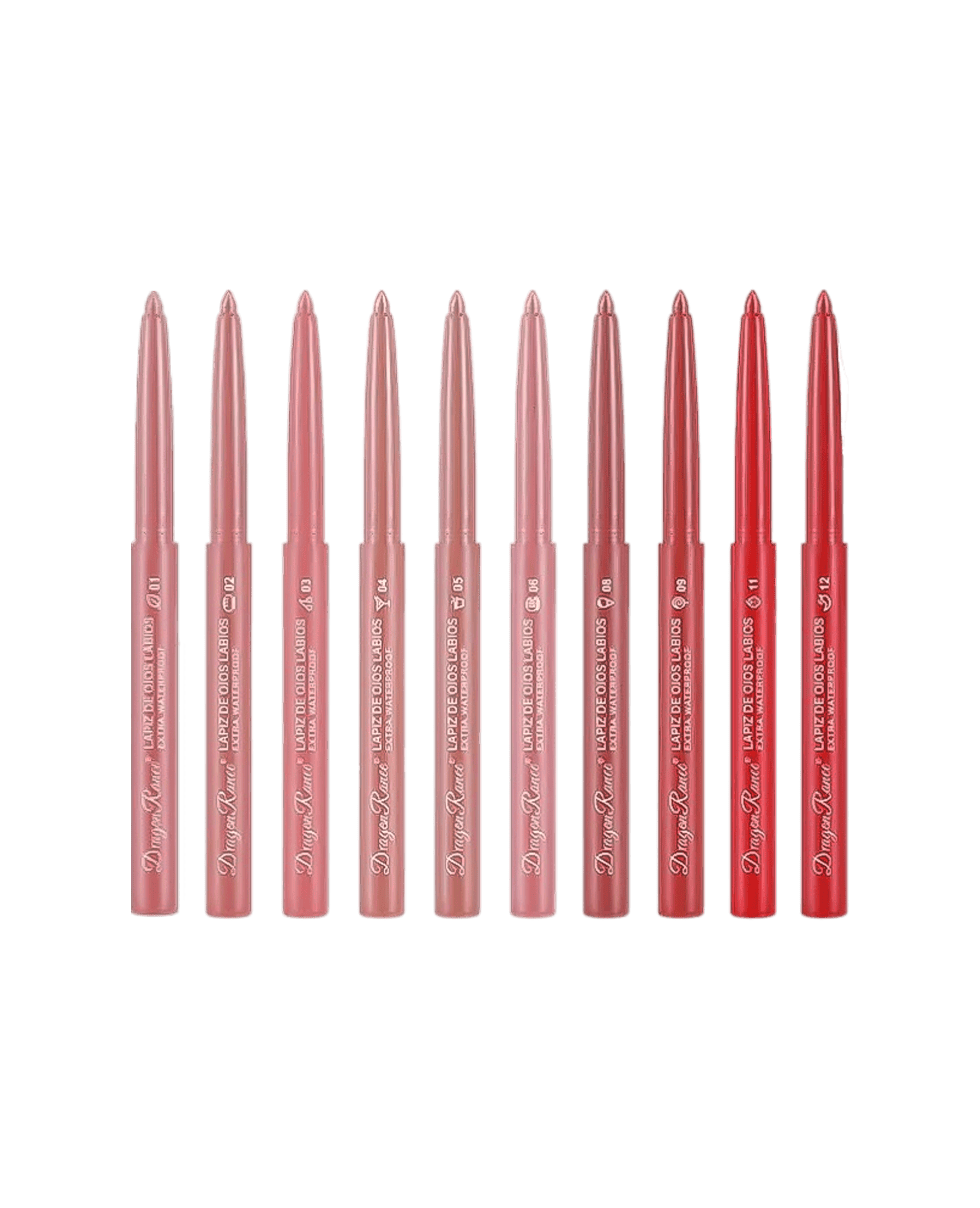 Автоматичний олівець для губ Dragon Ranee Lapiz De Ojos Labios Extra Waterproof