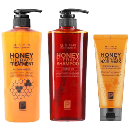 Медове корейське відновлення волосся