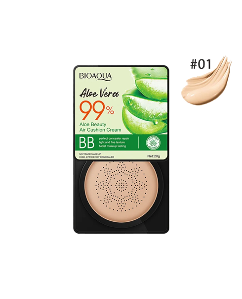 Кушон з алое вера Bioaqua Aloe Beauty Air Cushion Cream