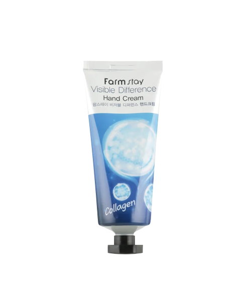 Крем для рук с коллагеном Farm Stay Collagen Visible Difference Hand Cream