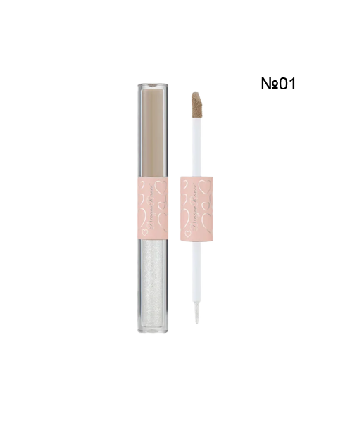 Рідкі тіні 2в1 Dragon Ranee Double Headed Liquid Eye Shadow