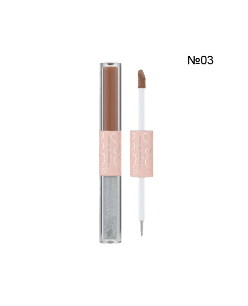Рідкі тіні 2в1 Dragon Ranee Double Headed Liquid Eye Shadow