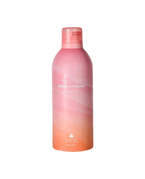 Пінка для душу Okanen Amino Acid Cloud Bath Mousse Sakura & Berry Fragrance
