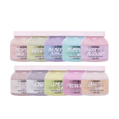 Сахарный скраб для тела Hollyskin Shea Butter Sugar Scrub