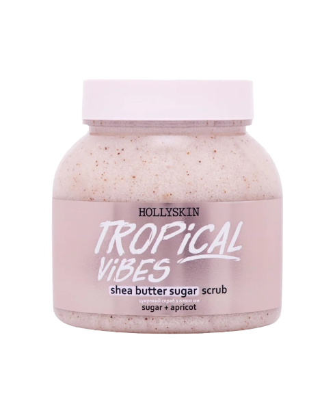 Сахарный скраб для тела Hollyskin Shea Butter Sugar Scrub