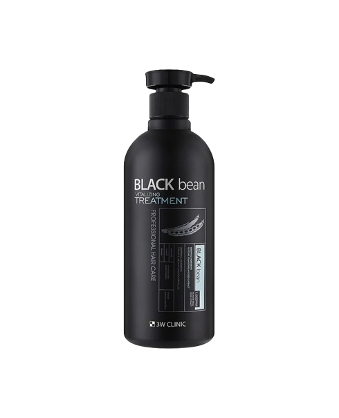 Кондиционер для волос с экстрактом черных бобов 3W Clinic Black Bean Vitalizing Treatment
