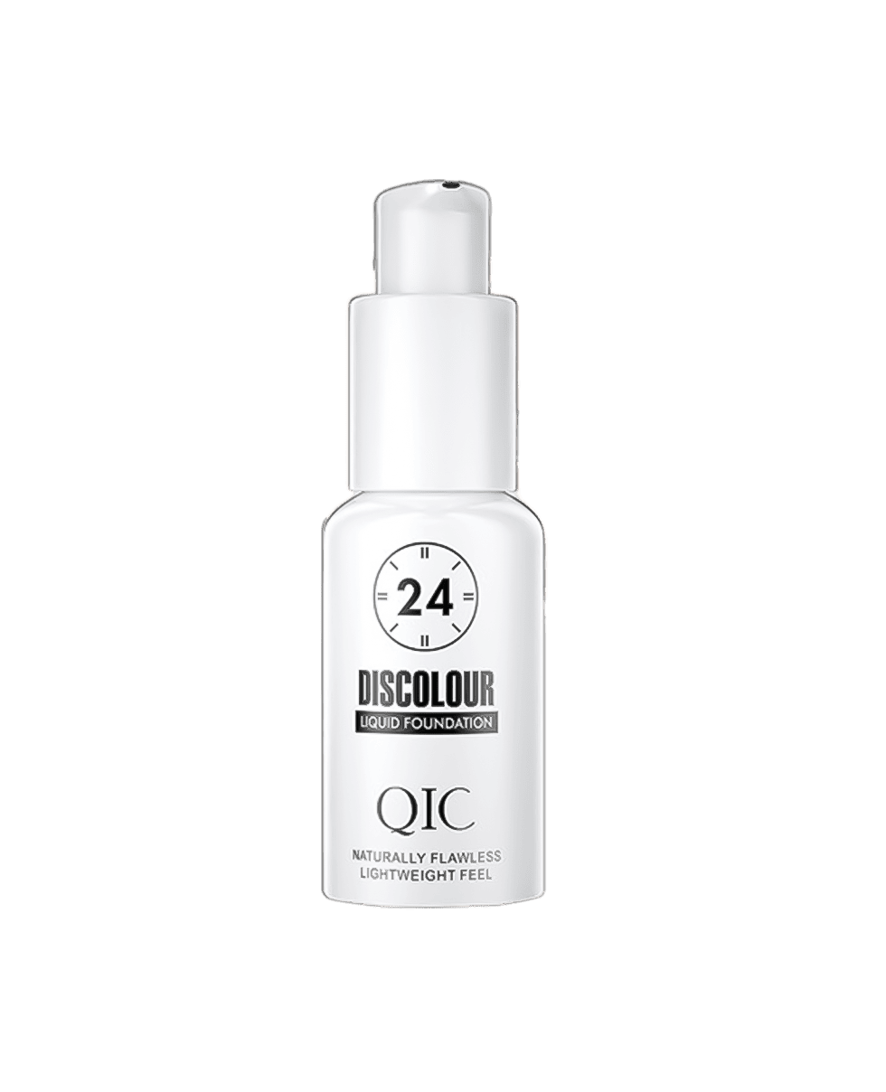 Тональный крем с адаптивным оттенком QIC Discolour Liquid Foundation